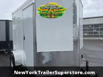 2027 QUALITY CARGO 6X8SA w/ 6'3" Ceiling/ Ramp Cargo / Enclosed Trailer