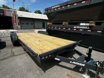 2024 Lamar Trailers 83x20 Flatbed Car Hauler 10,000 GVWR