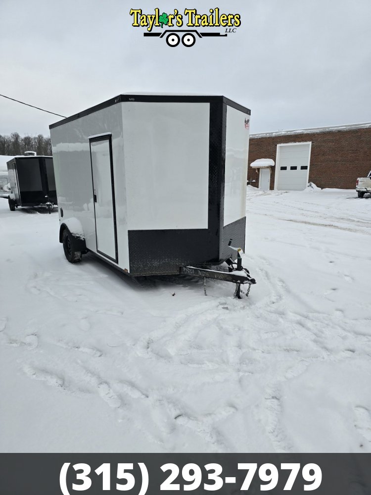 2025 Quality Cargo 7X12SA 3500 GVW w/ 7FT Ceiling & Blackout Package Enclosed Trailer