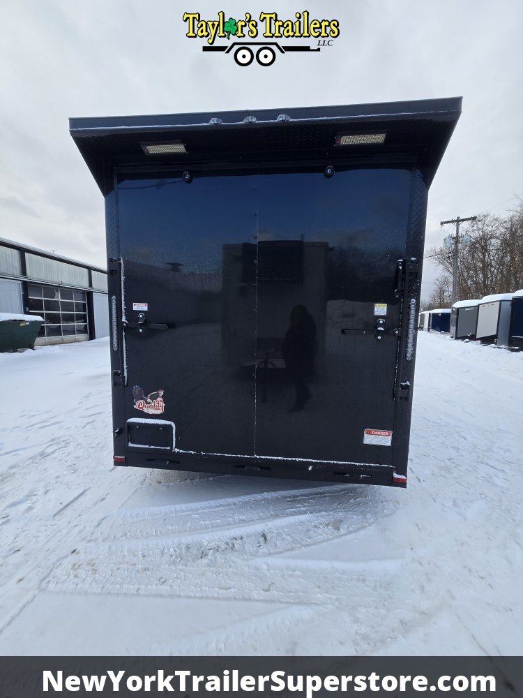 2026 Quality Cargo Trailer 7X12TA w/ 7' Ceiling, Rear Wing with Lights and Blackout- 7k GVW