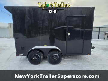2026 Quality Cargo Trailer 7X12TA w/ 7' Ceiling, Rear Wing with Lights and Blackout- 7k GVW