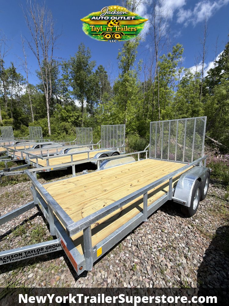 2027 Load Rite 6.5 x 14 Galvanized Utility