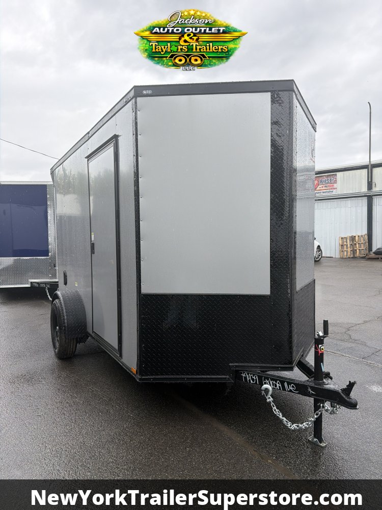 2027 Quality Cargo 6X10 W/ 6'6 Ceiling, Rear Wing w/ Lights
