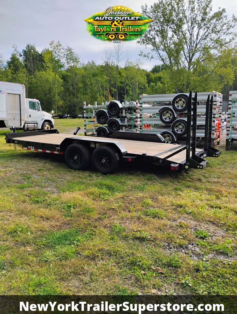 2027 Iron Bull 83 x 18 ETB Car Hauler w/ Slide Out Ramps 10k GVWR