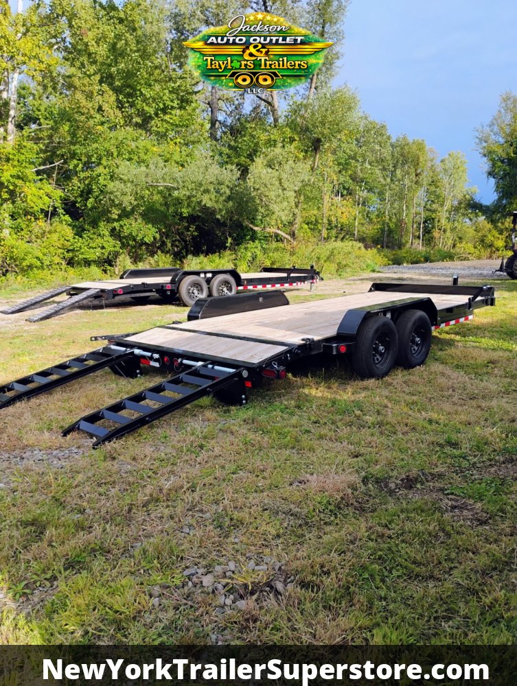 2027 Iron Bull 83 x 18 ETB Car Hauler w/ Slide Out Ramps 10k GVWR