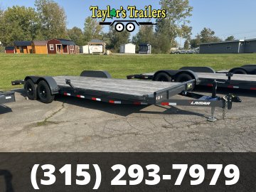 2024 Lamar Trailers 83x22 Flatbed Car Hauler 10,000 GVWR