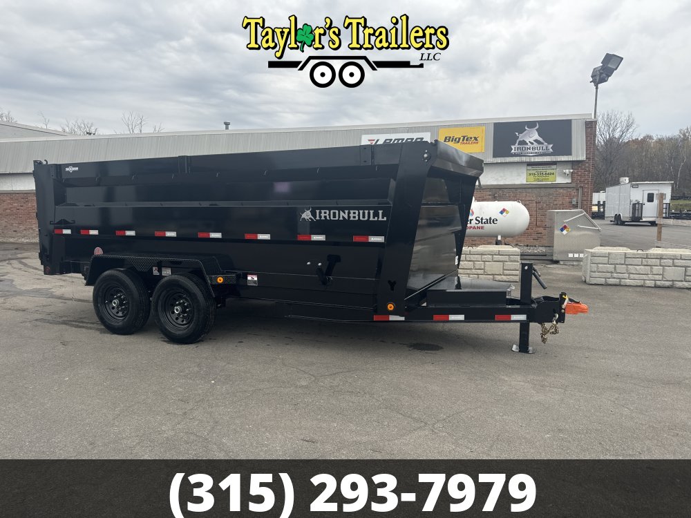 2025 Iron Bull 83x16 Dump Trailer 15K GVW