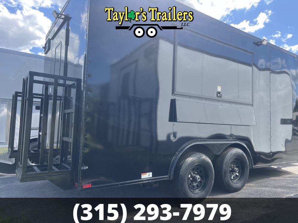 2025 Quality Cargo 102x16 Concession 9,990 GVWR