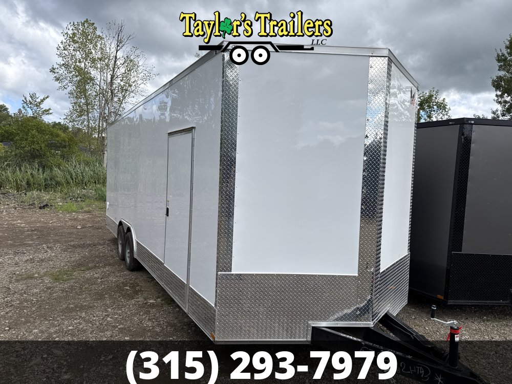 2026 Quality Cargo 102x24TA Cargo 9990 GVW w/ 8' Ceiling & Super Duty Ramp