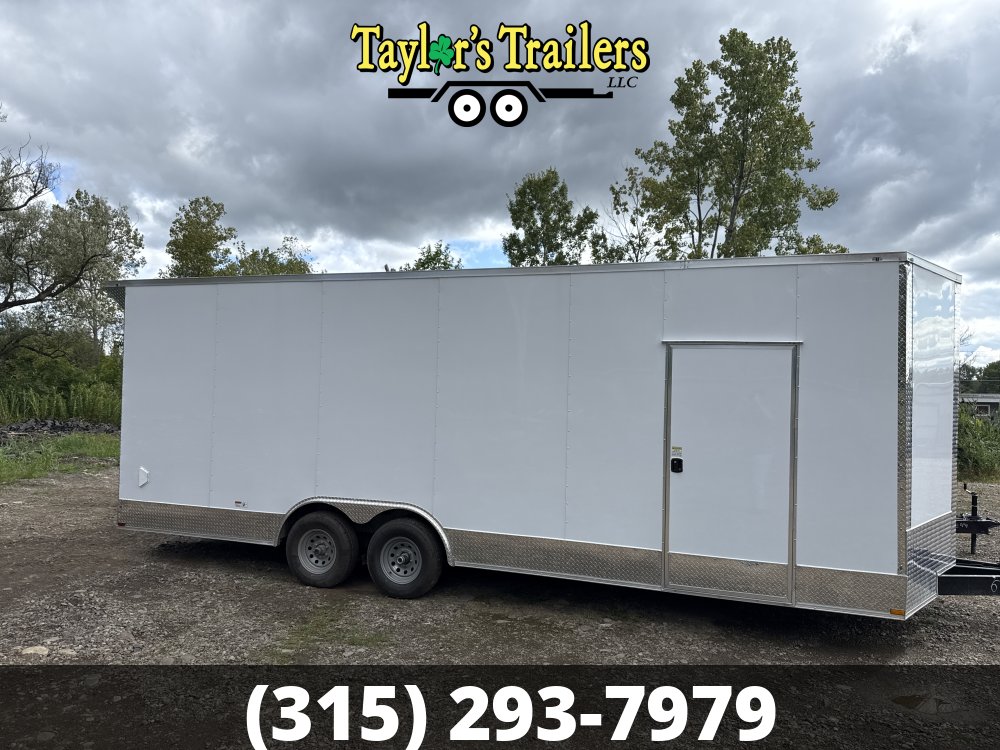 2026 Quality Cargo 102x24TA Cargo 9990k GVW w/ 8' Ceiling & Super Duty Ramp
