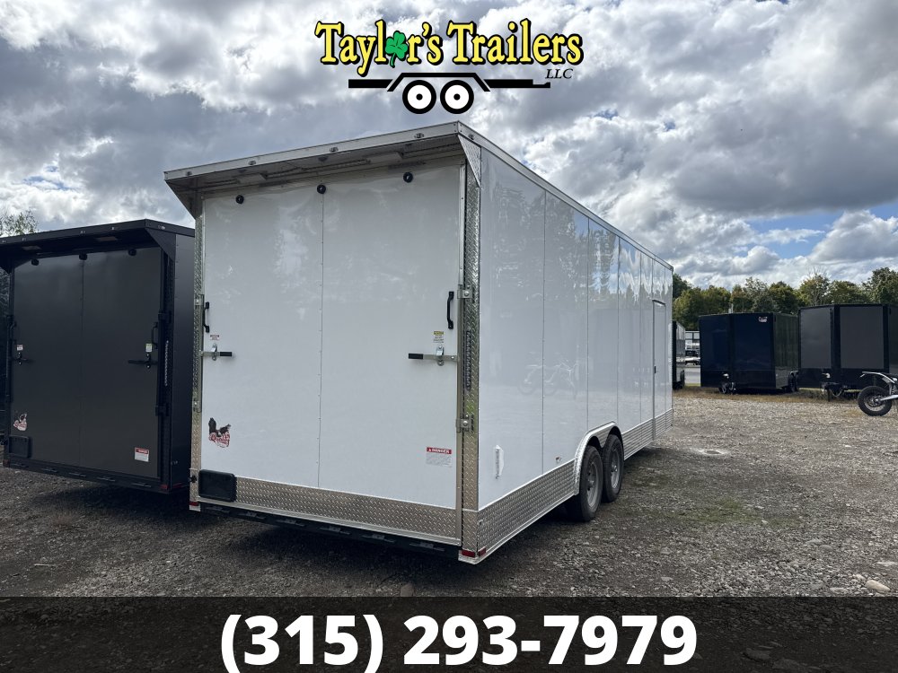 2026 Quality Cargo 102x24TA Cargo 9990k GVW w/ 8' Ceiling & Super Duty Ramp