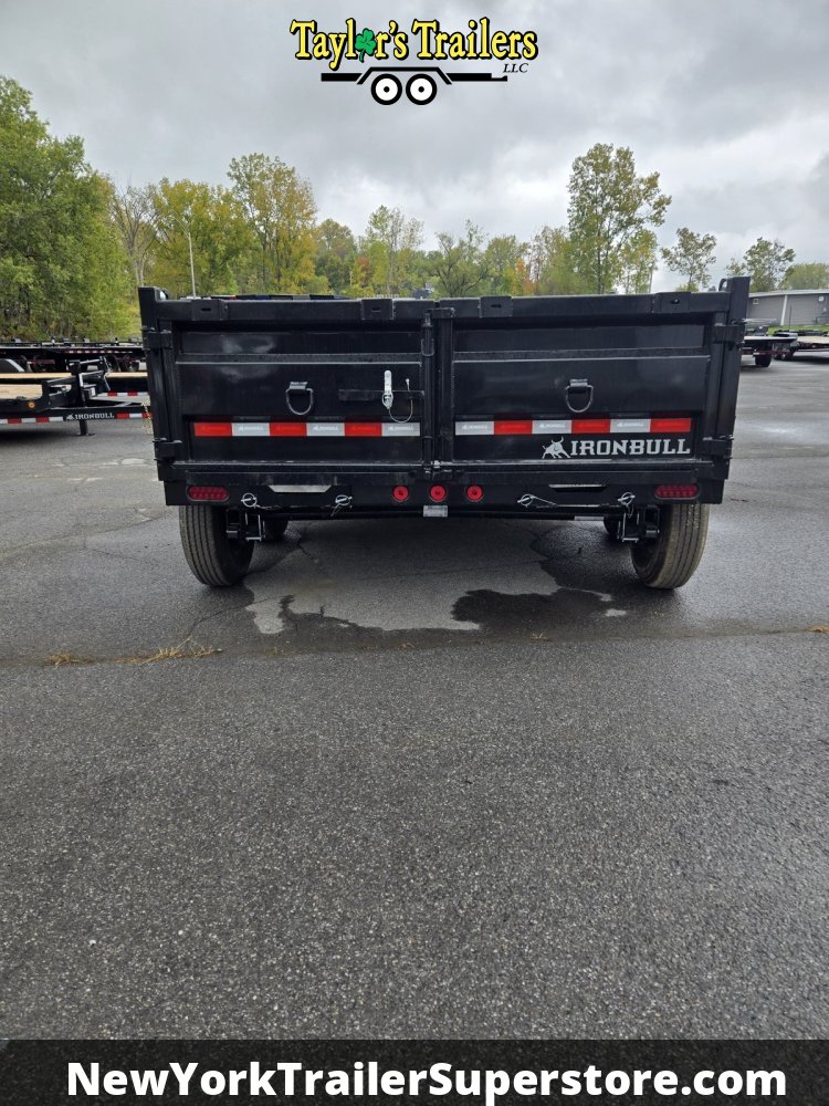 2026 Iron Bull 83x12TA "I-Beam" Dump 15k GVW w/ Tarp Kit