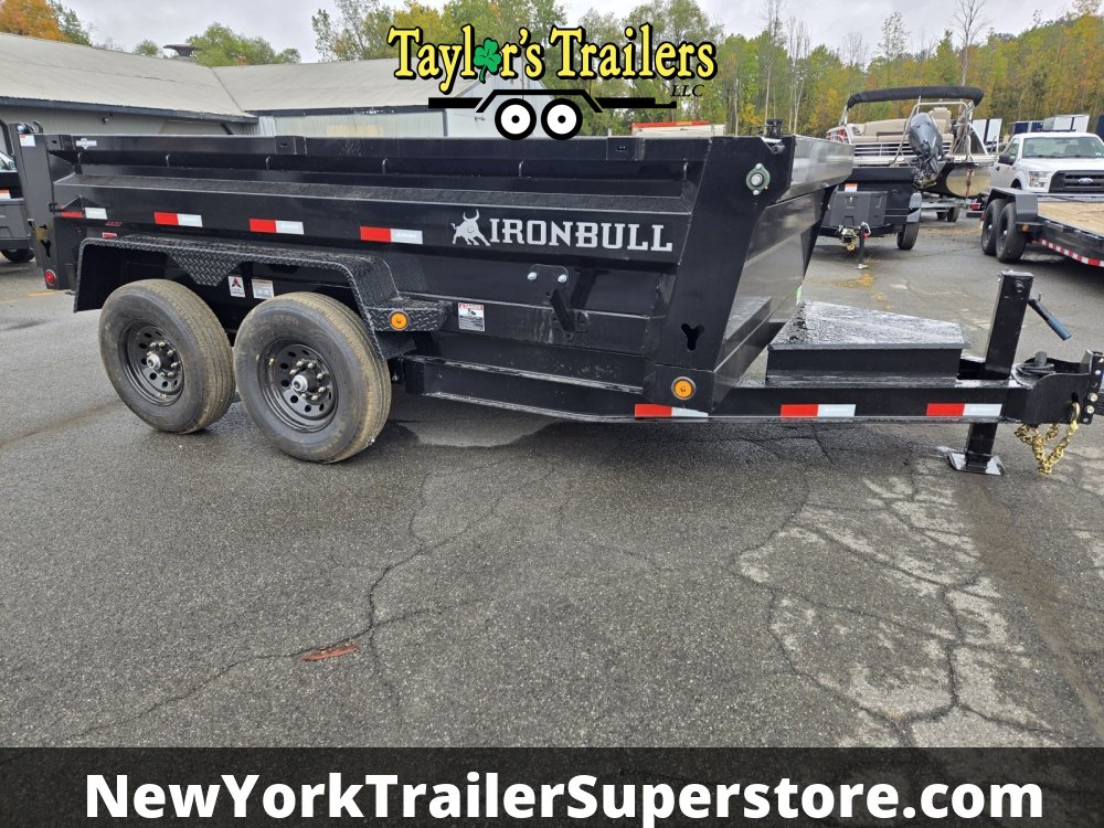 2026 Iron Bull 83x12TA "I-Beam" Dump 15k GVW w/ Tarp Kit