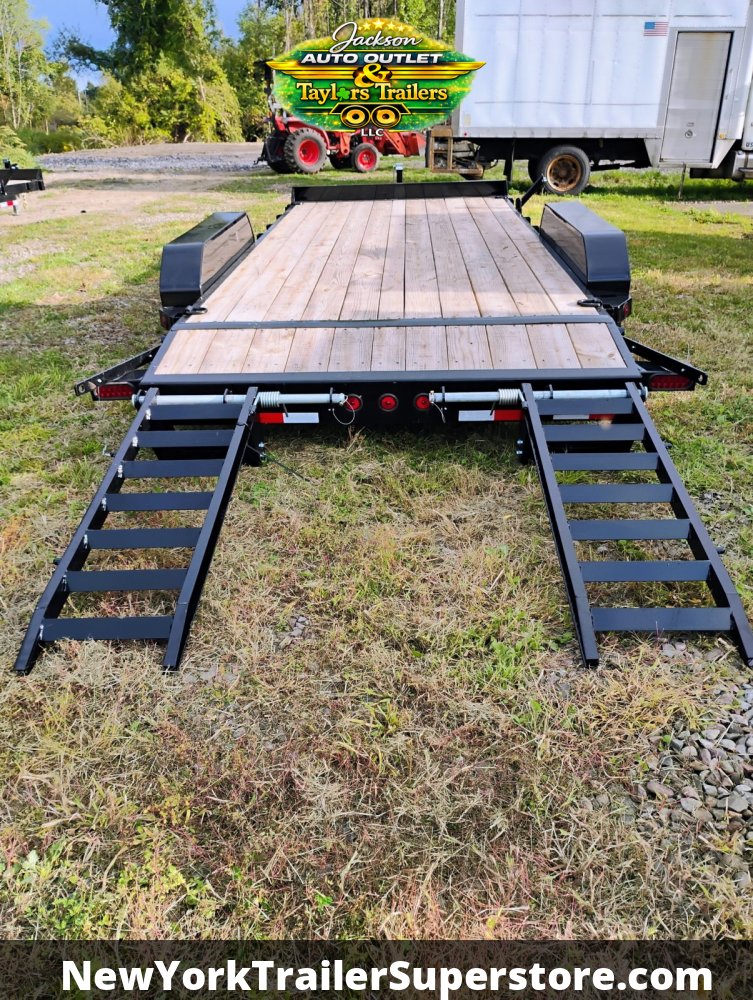 2027 Iron Bull 83 x 18 ETB Car Hauler w/ Fold Up Ramps 10k GVWR