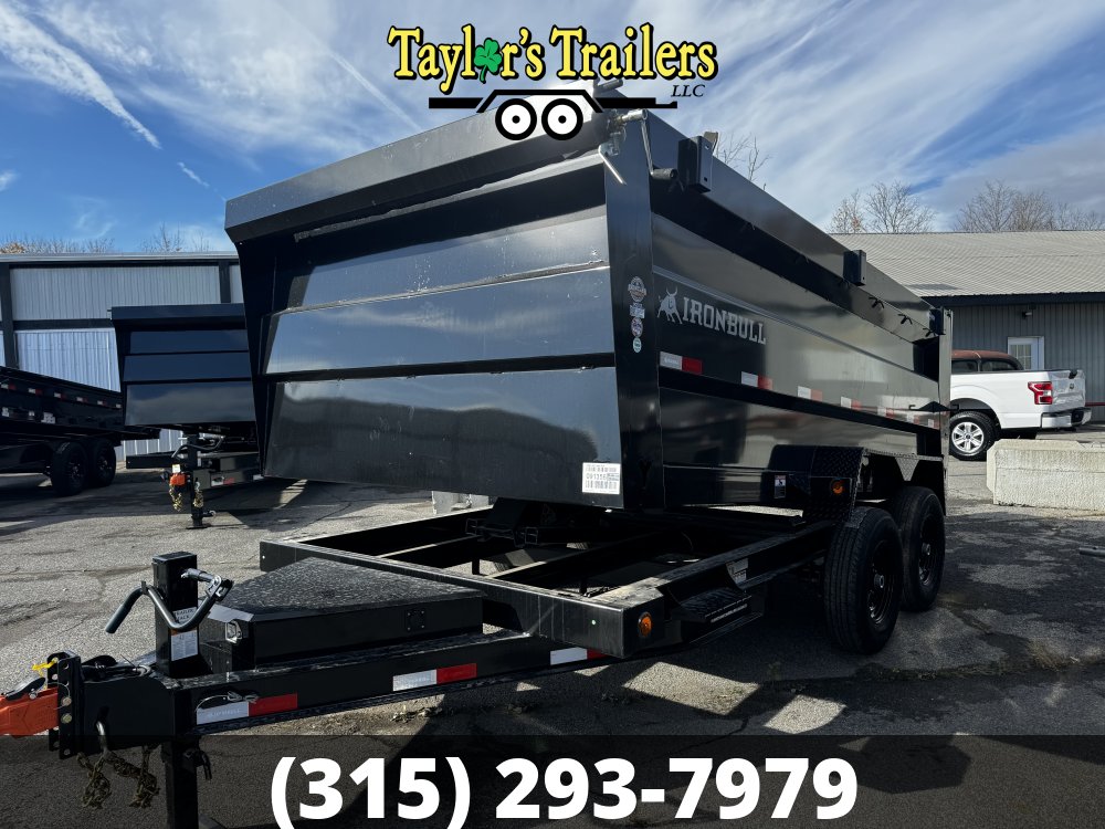 2025 Iron Bull 83x14 Dump Trailer 15K GVW