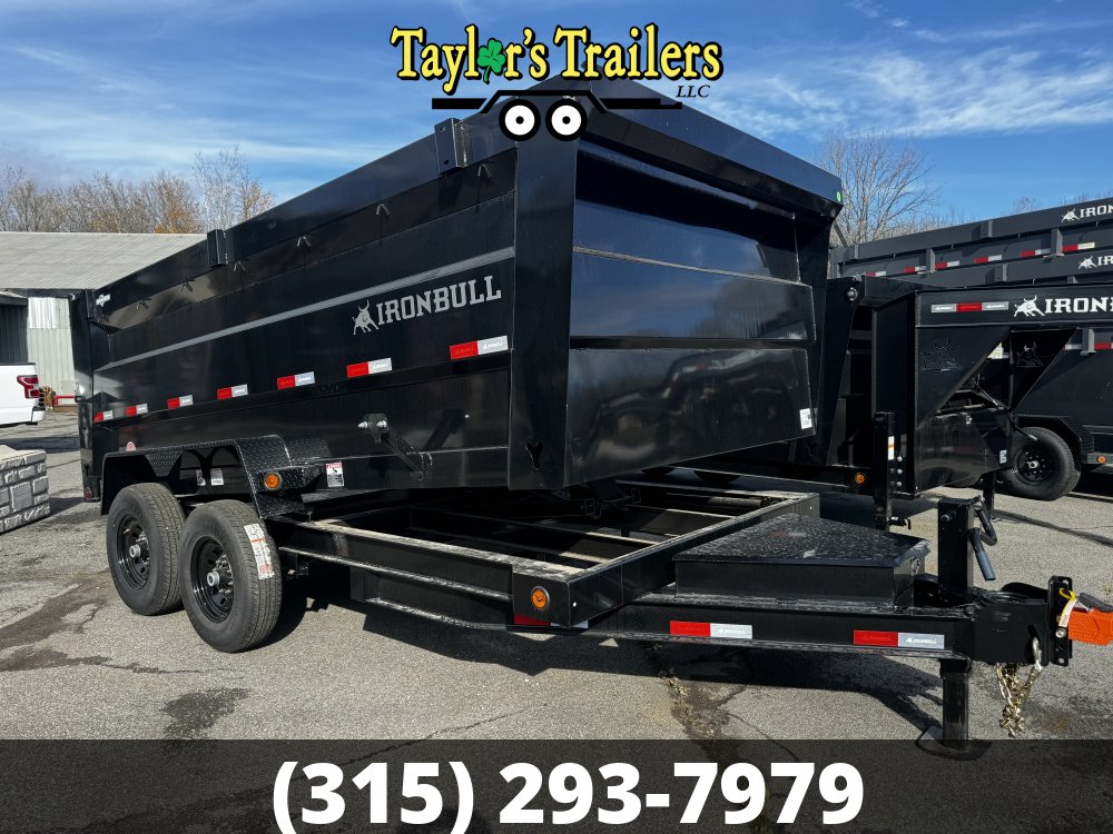 2025 Iron Bull 83x14 Dump Trailer 15K GVW