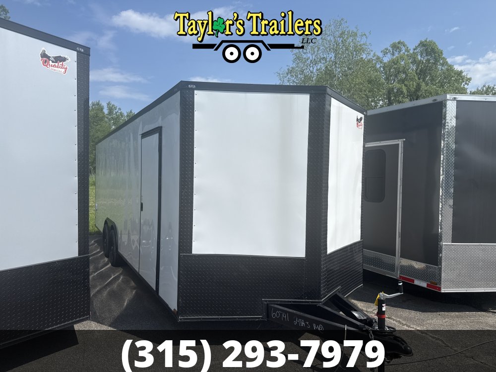 2025 Quality Cargo 8.5X24 10K GVW w/ 7FT Ceiling & Blackout Package Enclosed Trailer