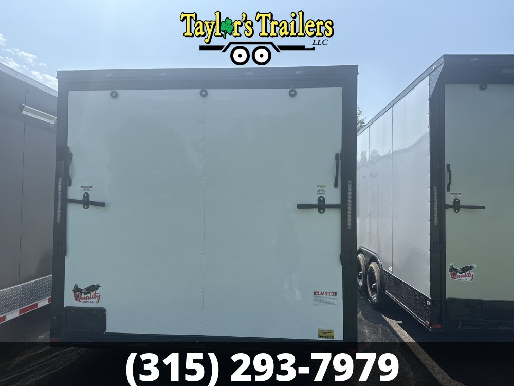 2025 Quality Cargo 8.5X24 10K GVW w/ 7FT Ceiling & Blackout Package Enclosed Trailer