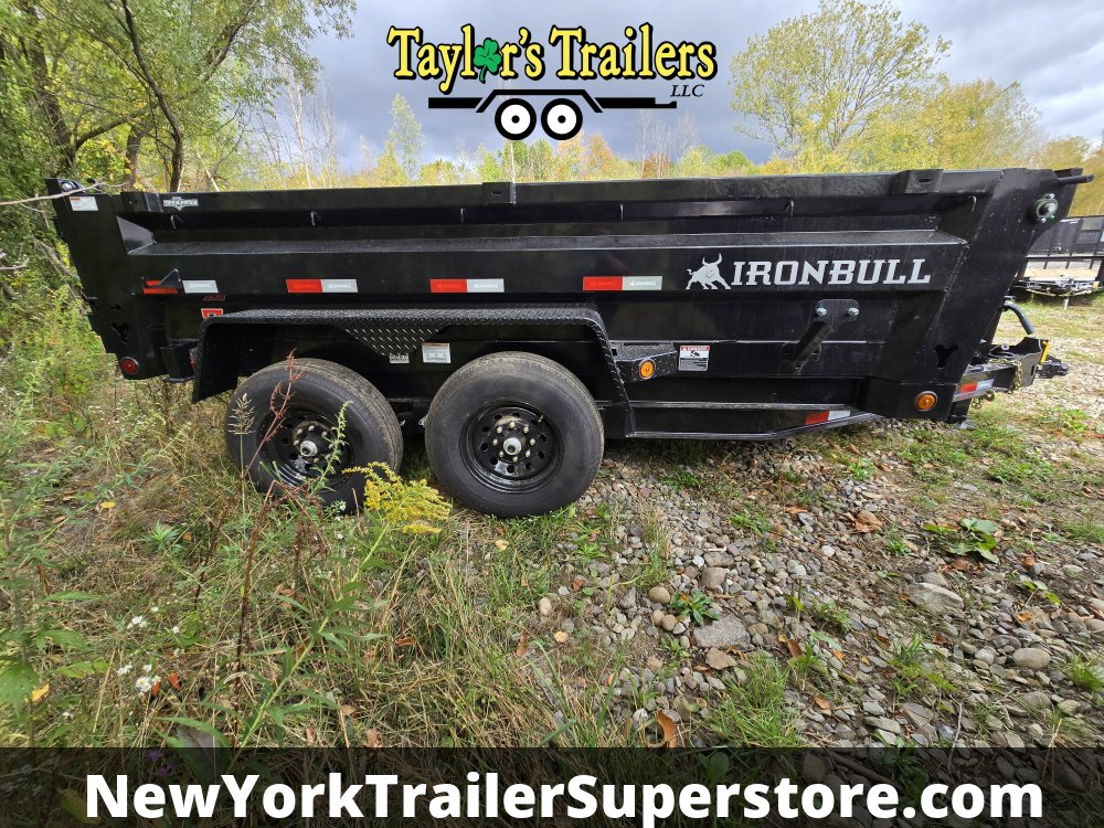 2026 Iron Bull 83x12TA "I-Beam" Dump 15k GVW w/ Tarp Kit