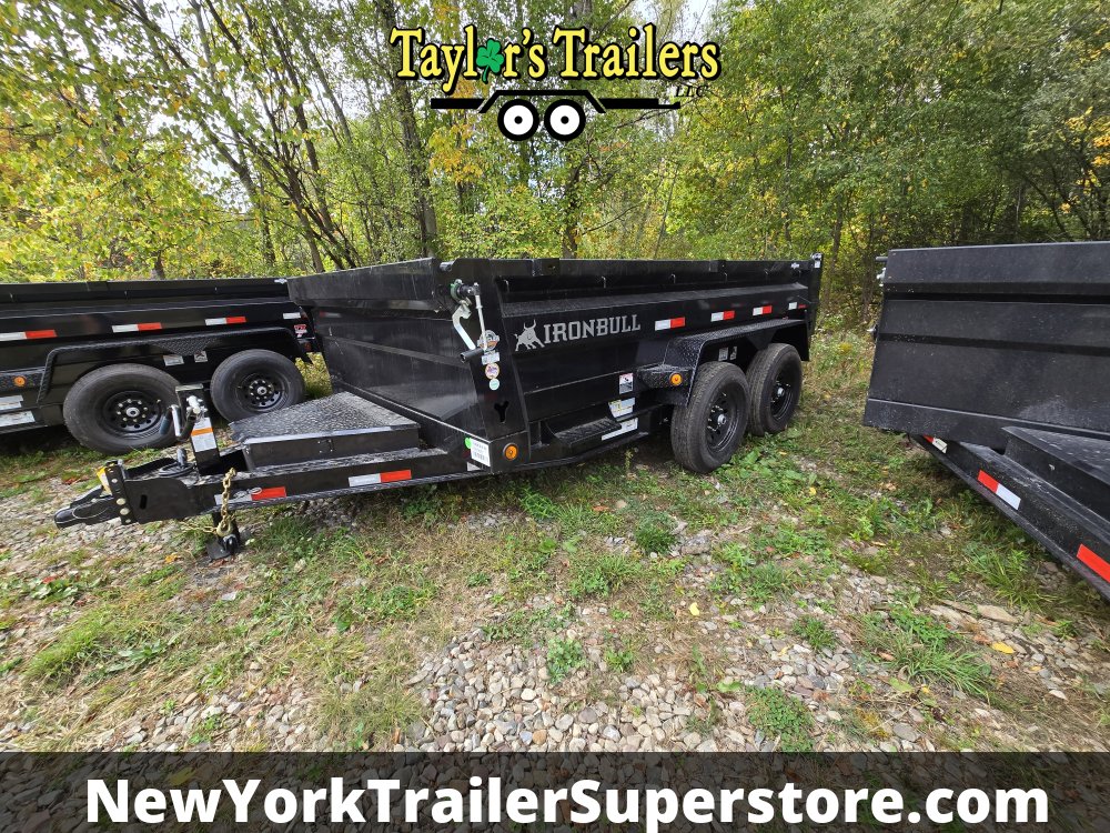 2026 Iron Bull 83x12TA "I-Beam" Dump 15k GVW w/ Tarp Kit