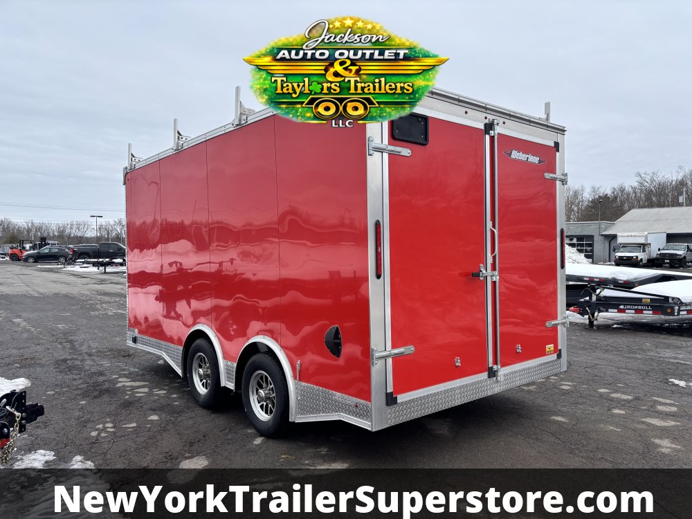 2025 Weberlane 8.5x16 10K GVW Tool Crib Contractor Trailer LOADED!!