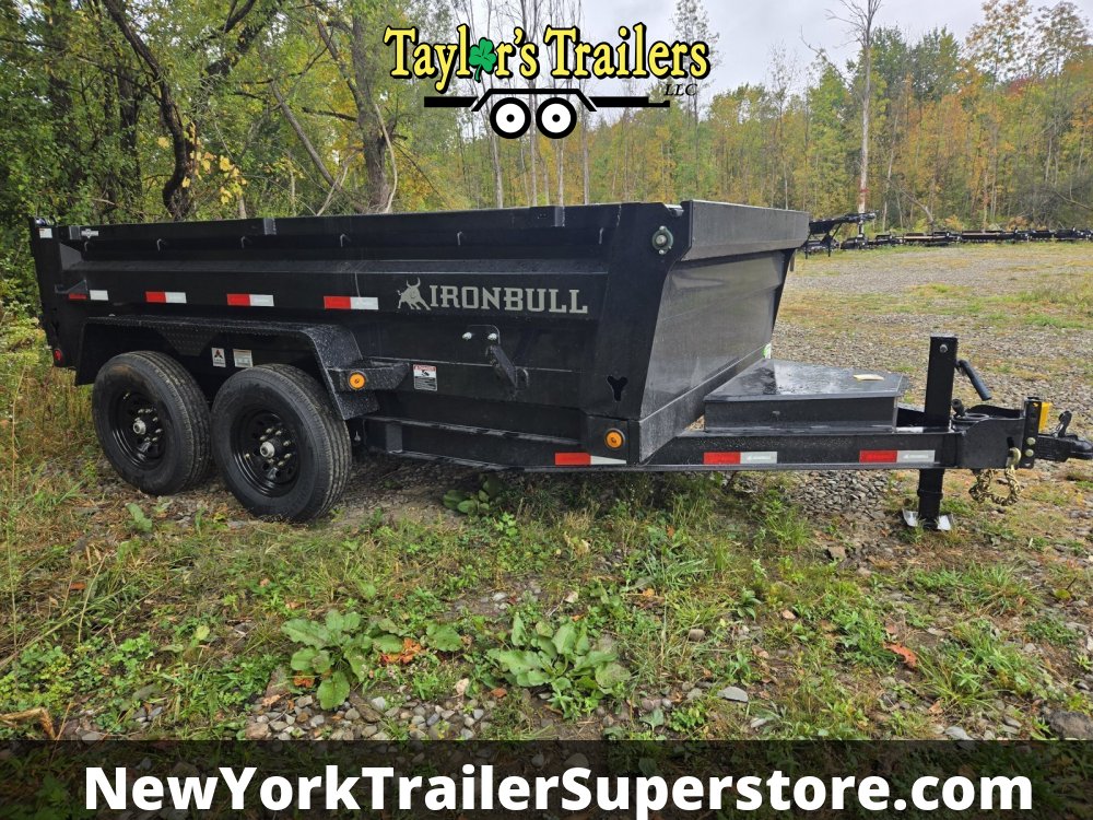 2026 Iron Bull 83x12TA "I-Beam" Dump 15k GVW w/ Tarp Kit