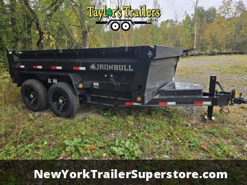 2026 Iron Bull 83x12TA "I-Beam" Dump 15k GVW w/ Tarp Kit