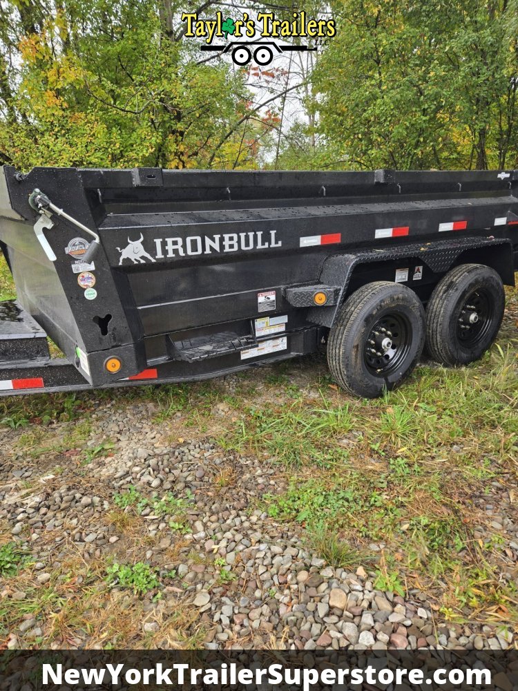 2026 Iron Bull 83x12TA "I-Beam" Dump 15k GVW w/ Tarp Kit