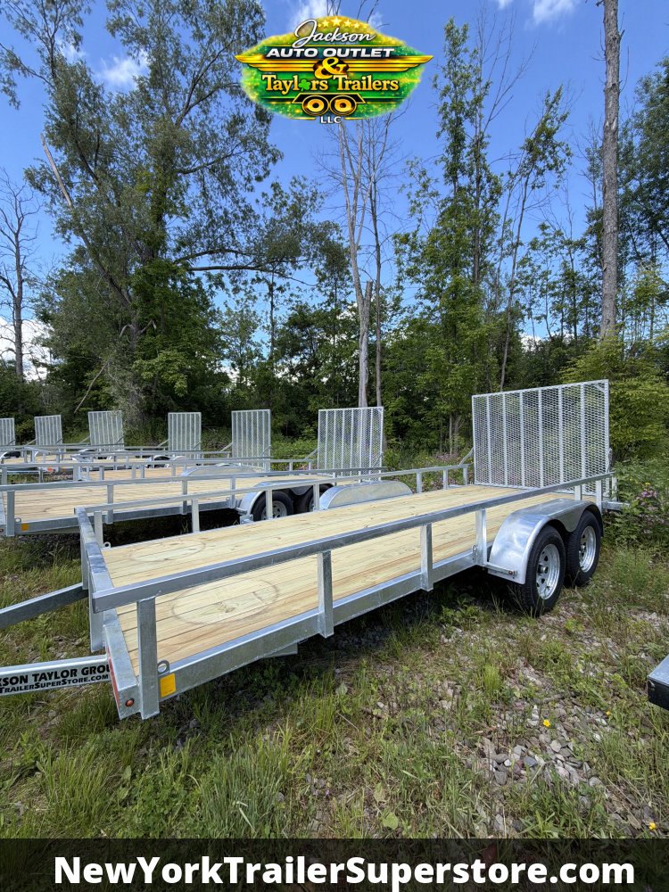 2027 Load Rite 78"X18 Galvanized Utility Trailer