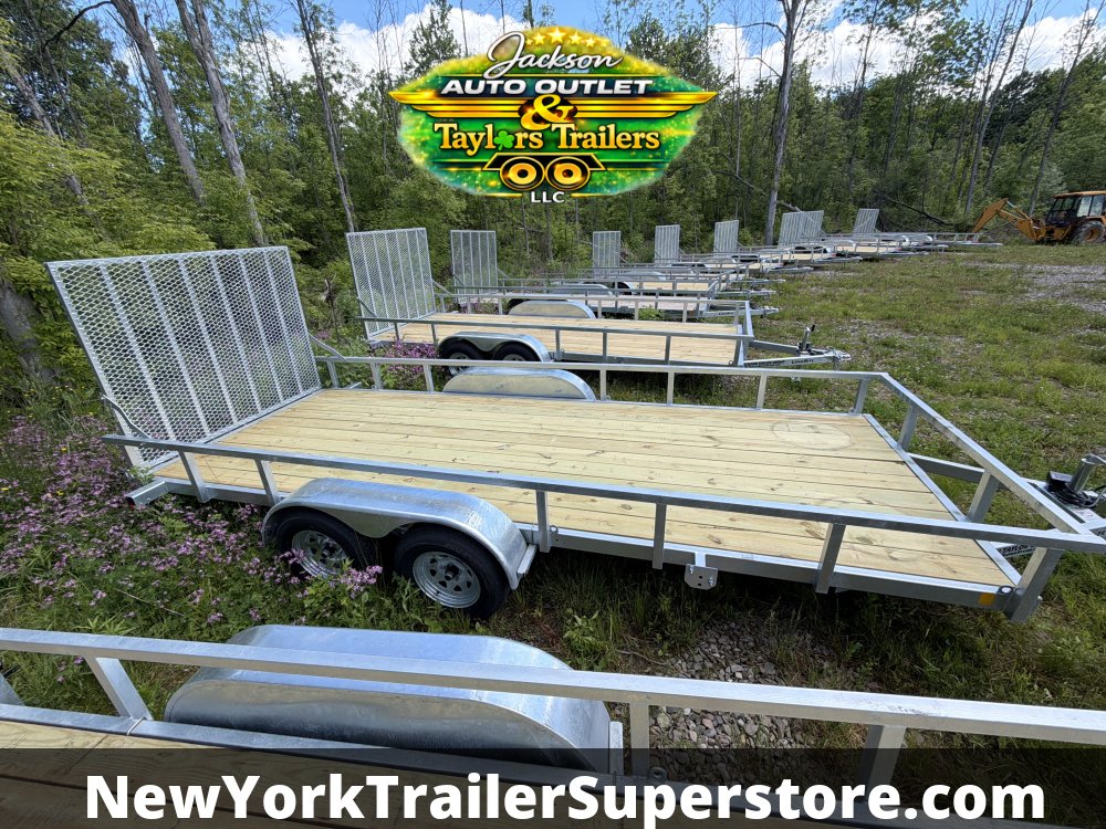 2027 Load Rite 78"X18 Galvanized Utility Trailer
