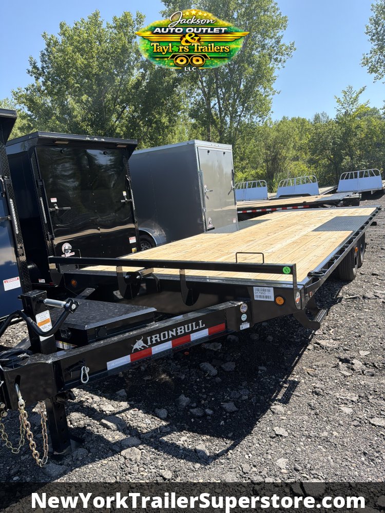 2027 Iron Bull 102X24 14K GVW Tilt Deck Over Equipment Trailer W/ Pintle Hitch