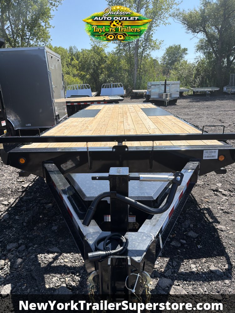 2027 Iron Bull 102X24 14K GVW Tilt Deck Over Equipment Trailer W/ Pintle Hitch