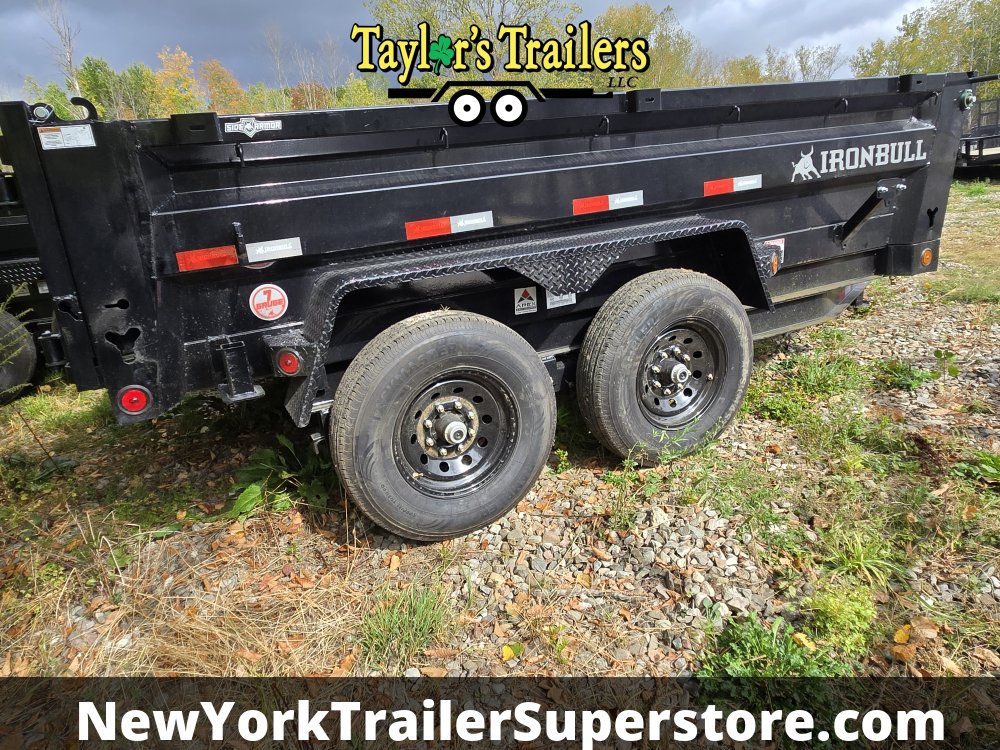 2026 Iron Bull 83x12TA "I-Beam" Dump 15k GVW w/ Tarp Kit