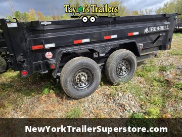 2026 Iron Bull 83x12TA "I-Beam" Dump 15k GVW w/ Tarp Kit