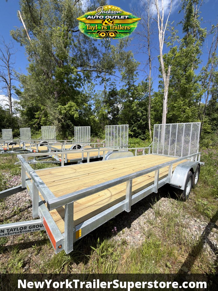 2027 Load Rite 78"X18 Galvanized Utility Trailer