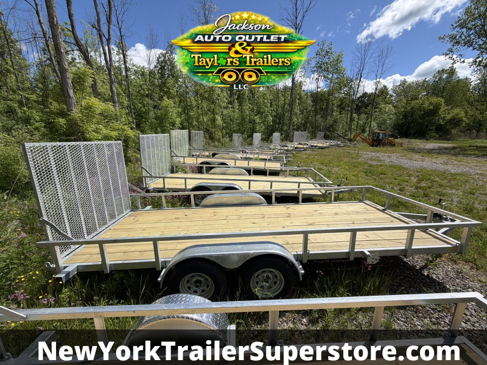 2027 Load Rite 78"X18 Galvanized Utility Trailer