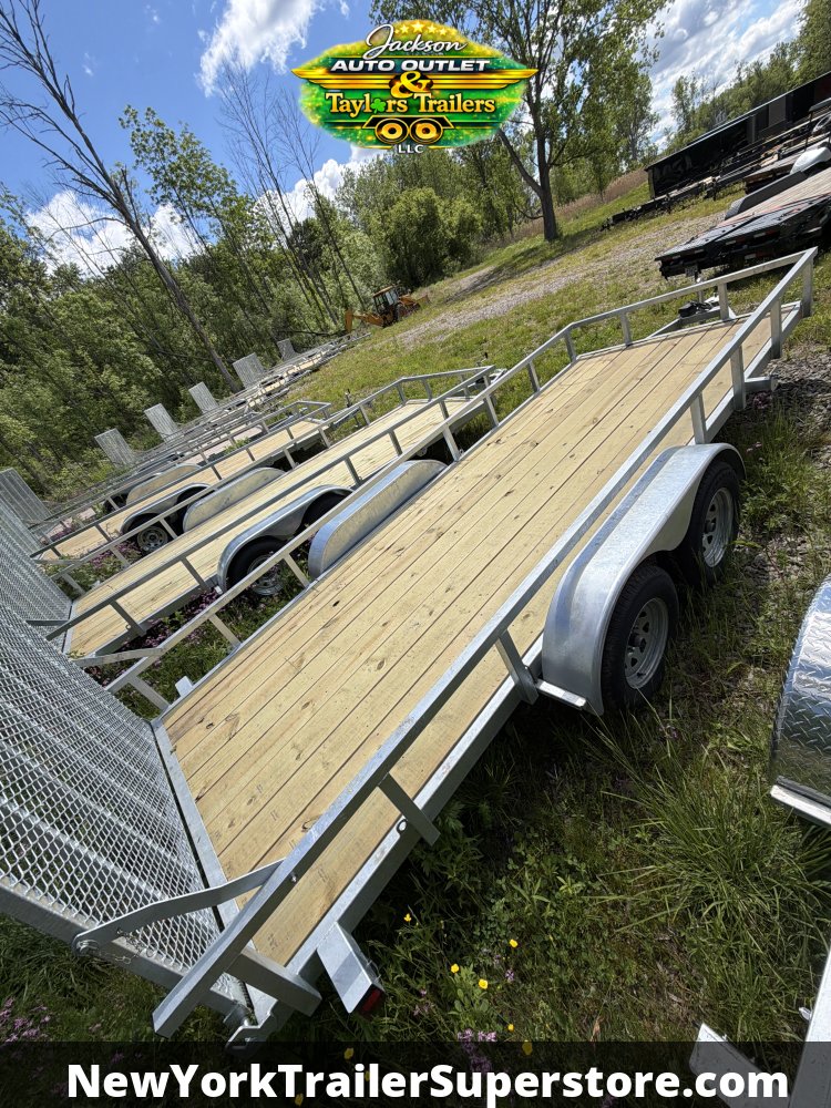 2027 Load Rite 78"X18 Galvanized Utility Trailer