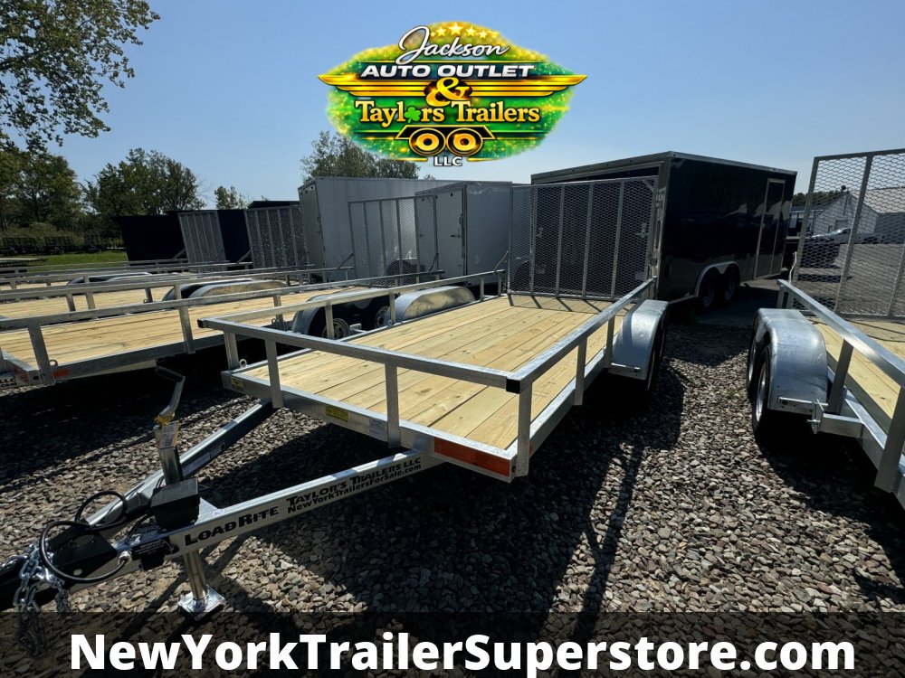 2027 Load Rite 78"X18 Galvanized Utility Trailer