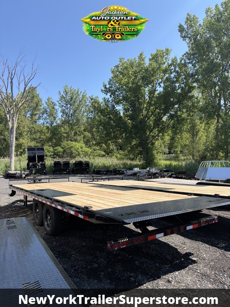 2027 Iron Bull 102X24 14K GVW Tilt Deck Over Equipment Trailer W/ Pintle Hitch