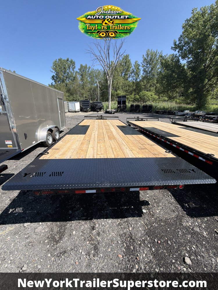 2027 Iron Bull 102X24 14K GVW Tilt Deck Over Equipment Trailer W/ Pintle Hitch