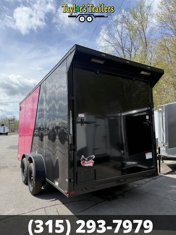2025 Quality Cargo 84x16 Enclosed Cargo 7,000 GVWR w/ 7' Ceiling