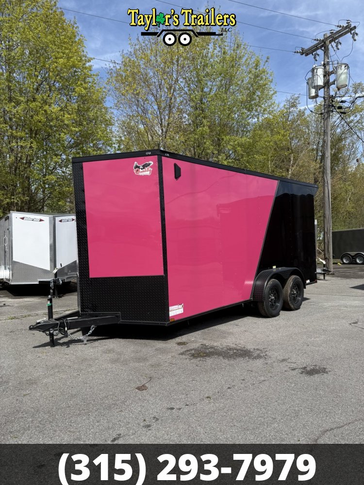 2025 Quality Cargo 84x16 Enclosed Cargo 7,000 GVWR w/ 7' Ceiling