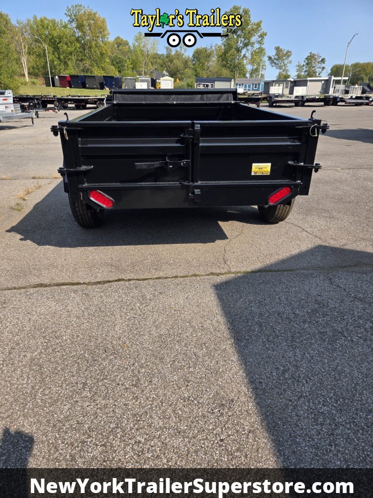 2026 Weberlane 5x8SA Dump 5200 GVW w/ Tarp Kit