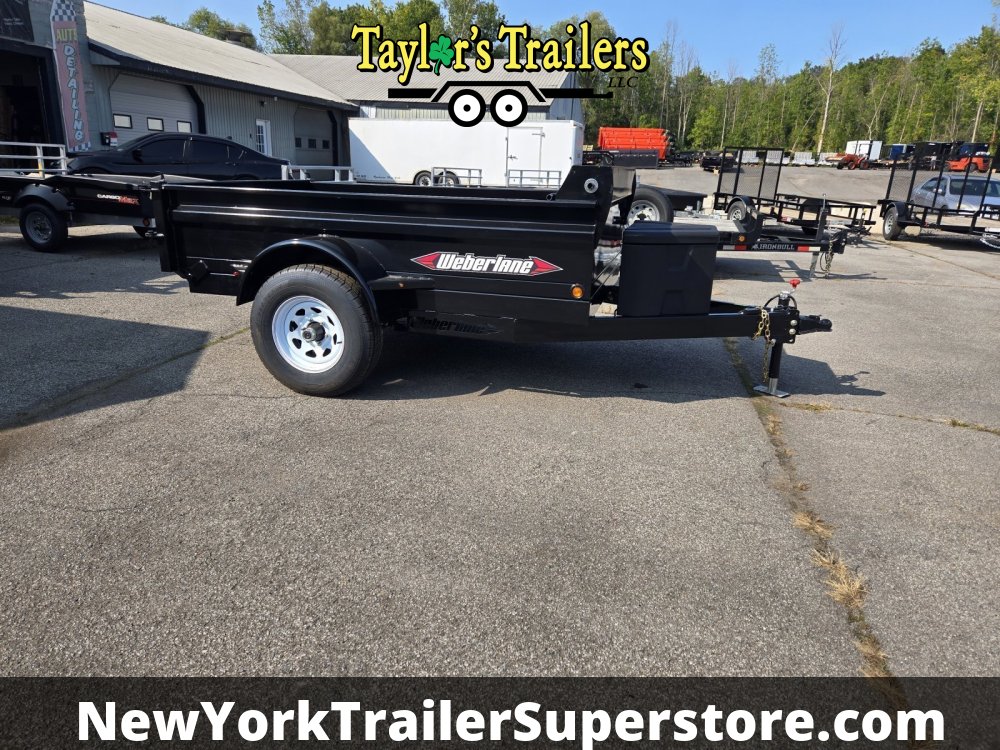 2026 Weberlane 5x8SA Dump 5200 GVW w/ Tarp Kit