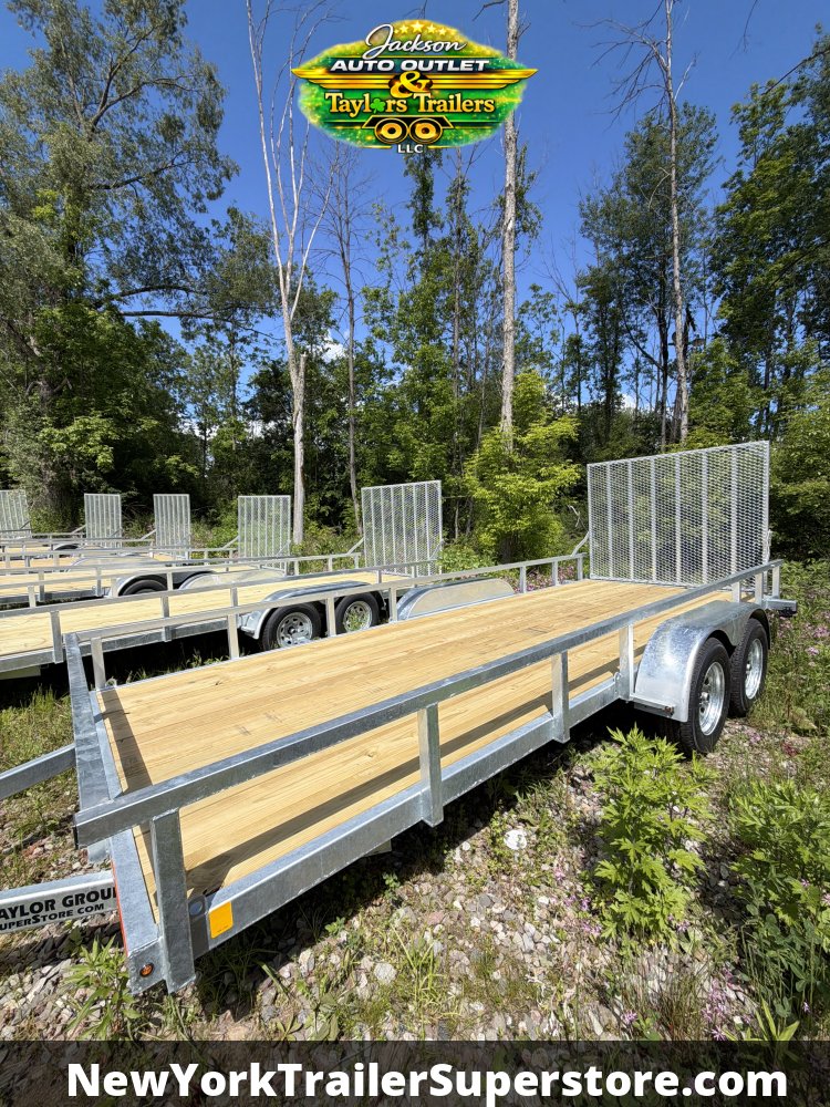 2027 Load Rite 78"X18 Galvanized Utility Trailer