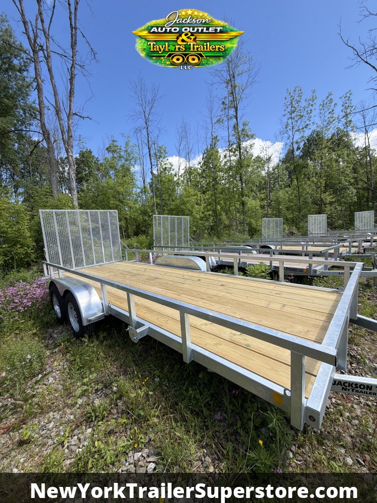 2027 Load Rite 78"X18 Galvanized Utility Trailer