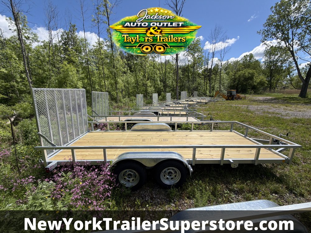 2027 Load Rite 78"X18 Galvanized Utility Trailer