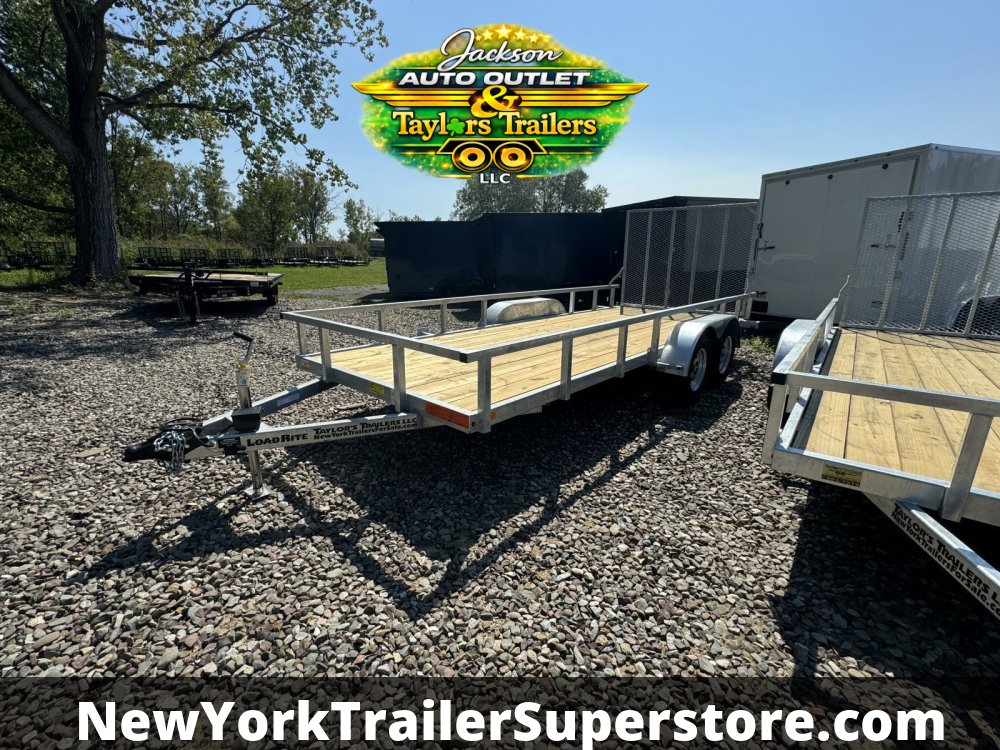 2027 Load Rite 78"X18 Galvanized Utility Trailer