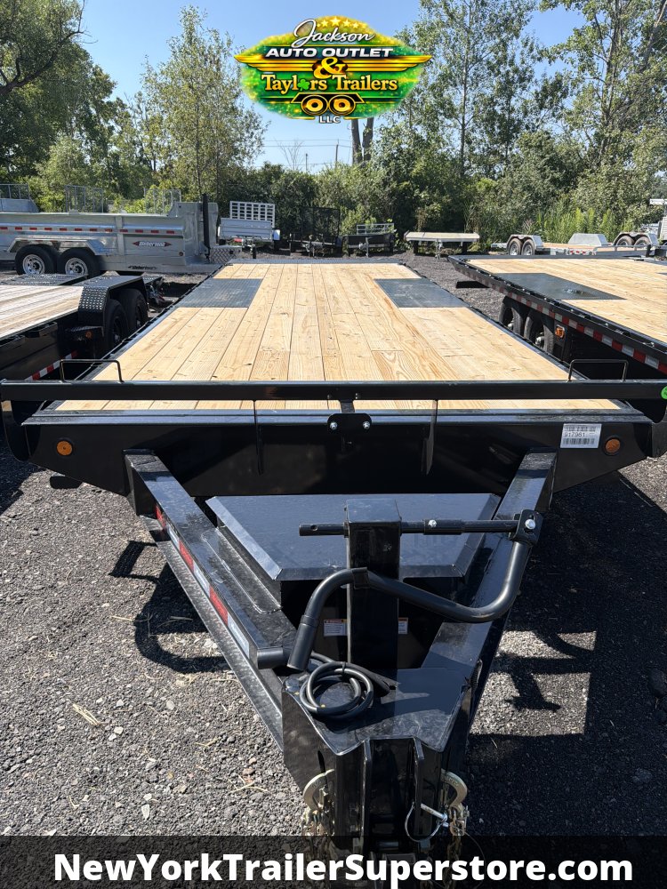 2027 Iron Bull 102X24 14K GVW Tilt Deck Over Equipment Trailer W/ Pintle Hitch
