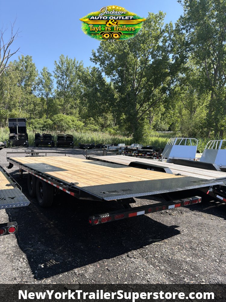 2027 Iron Bull 102X24 14K GVW Tilt Deck Over Equipment Trailer W/ Pintle Hitch